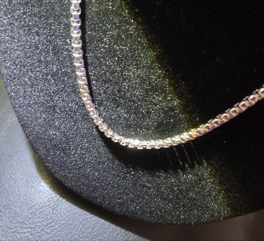 Silver Rolo Necklace - Picture 3 of 9
